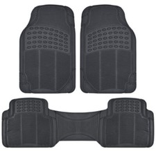 Car Floor Mats Full Set 3pc All Weather Rubber Liners Black Fits Nissan Models Coche Floor Colchoneta price