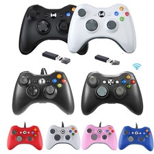 Controlador de juego USB con cable para XBOX 360 y PC Windows/brillante/inalámbrico para consola Xbox Controller y Accesorios price