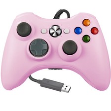Controlador Joypad Gamepad USB con Cable para Microsoft Xbox 360 Delgado PC Videojuego EE. UU. Xbox Controller y Accesorios price