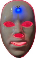 Nueva caja terapia de luz LED máscara facial dispositivo de cuidado de la piel de 7 colores rojo azul verde Skin y Cara Cleansing Devices price