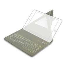Kit: Teclado Inalámbrico Reino Unido Bluetooth Soporte Magnético 7-9" Tablet/Z Teléfono Plegable Tablet Accesorio price