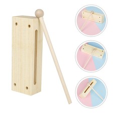 Bloque de madera percusión ritmo instrumento musical niños conjunto con mazo Percussion Instruments price
