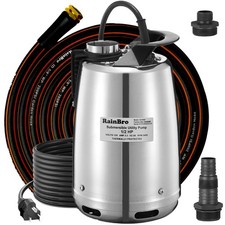 Bomba Sumergible 1/2HP 2300GPH Acero Inoxidable Piscina Sótano Cable 25 Pasteles Heat Bomba price