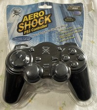 Nuevo Controlador de Juego Máximo Aero Shock PS2 Doble Amortiguador Sellado de Fábrica Nuevo de Lote Antiguo Y2K PlayStation Controller y Accesorios price