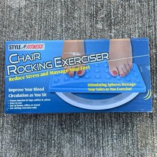 Estilo Fitness Silla Mecedora Ejercitador, Reduce Estrés y Masajea Pies 12x6x5.5" Massage Silla price