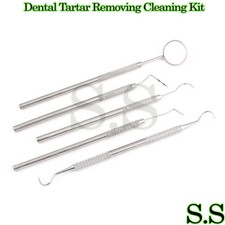 Kit de limpieza de eliminación de sarro dental con sonda 9 y 23 juego de higiene de 5 PR-0049 Hygiene y Limpieza price