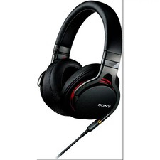 Sony MDR-1A BQ1 Alta Resolución Sobre la Oreja Auriculares Negros con Cable Japón Audio Nuevos Auriculares price