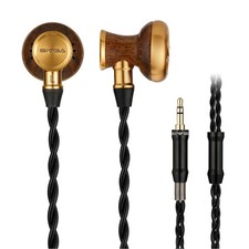 Auriculares internos SIVGA M300 HiFi con cable 15,4 mm controlador dinámico madera de ébano Auriculares price