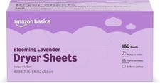 Amazon Basics Secadora Sábanas Suavizante de Telas de Lavandería, Lavanda Floración, Reduce S Fabric Softener price