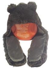 Marrón 2-4 años Capucha de Lobo Piel Sintética 3 en 1 Cálido Sombrero con Bufanda Mitón Oreja Pata Guantes Guantes y Bufanda para bebé price