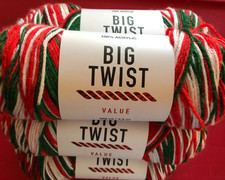 Lote de 3-HILOS DE NAVIDAD BIG TWIST VALUE-FELIZ Y BRILLANTE-DESCONTINUADOS Guantes y Bufanda para bebé price
