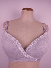 Sujetador de lactancia Momma's Shop gris inalámbrico de algodón talla S (1) Nursing Bra price