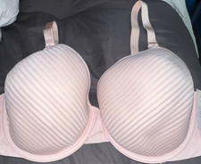 Sujetador de Enfermería Auden 38DD Ligeramente Forrado Demi Con Aros Rosa Rayas Nursing Bra price