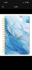 Diario de alambre compacto Crackled Blush 5,25x8,25" | Sin fecha | Cubierta estampada en papel de aluminio Blush price