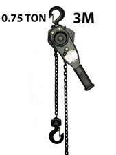 Elevador de palanca manual trinquete 0,75 toneladas 750 kg 3 m cadena de tracción de elevación de alta resistencia Lever Hoist price