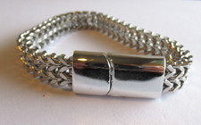 Pulsera Hombre Acero Inoxidable 8 Pulgadas Steel Bracelet price
