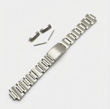 19mm Steel Watchband Bracelet for Seiko Pogue 6139-6002 Chrono | Solid Links Steel Bracelet price