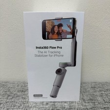 Estabilizador de cardán de seguimiento Insta360 Flow Pro AI para iPhone, gris piedra NUEVO Gimbal price