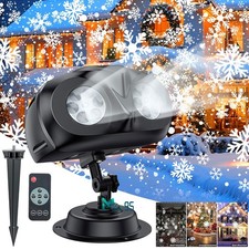Proyector 360° Luces Láser Navidad de Navidad De Nieve Para Casa El Hogar Exterior Cables para proyector price