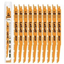 Hojas de sierra recíprocas para podar madera de 9 pulgadas 10 piezas CRV 5 TPI para pintura de jardín Reciprocating Saw price