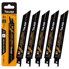 Hojas de sierra recíprocas de corte de metales pesados 6 pulgadas 14TPI para tubería, barras de refuerzo, bi... Reciprocating Saw price