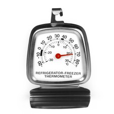 Termómetro para refrigerador/congelador con esfera analógica de acero inoxidable - Soportes y cuelga Thermometer price