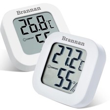 Paquete doble termómetro de habitación LCD - temperatura y humedad interiores precisas Thermometer price