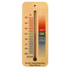 TERMÓMETRO DE PARED DE MADERA 150 MM EVITAR HIPOTERMIA - TEMPERATURA AMBIENTE - 14/217/2 Thermometer price