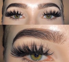 Reino Unido 5 Pares Pestañas Postizas Visón 3D Wispy Cross Largo Grueso Suave Imitación Pestañas False Eyelash Productos price