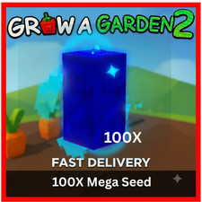 🔥100X MEGA SEMILLAS!🪴CRECER UN JARDÍN 2 - !⚡GAG2💸 |!!️RÁPIDO Y BARATO!!️BLOXWAVE Seeds price