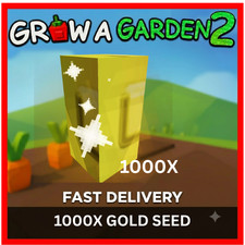 🔥1000X SEMILLAS DE ORO!🪴CRECER UN JARDÍN 2 - !⚡GAG2💸 |!!️RÁPIDO Y BARATO!!️BLOXWAVE Seeds price