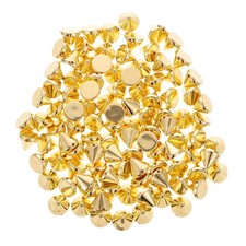 200 piezas de remaches de plástico con clavos de cono dorados hágalo usted mismo adorno Rivet price