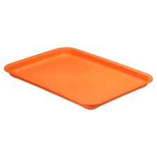 Bandeja de comida rápida 14x10", bandeja de plástico reutilizable multiusos naranja Serving Tray price