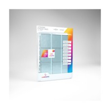 GameGenic Almacenamiento de Tarjetas 9 Bolsillos Ultrasónico Páginas de Carga Lateral (10) Nuevo Plastic Card Suministros price