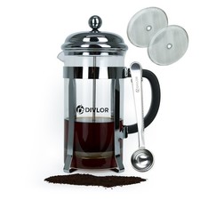 Cafetera Prensa Francesa - 34 Onzas 8 Tazas Clip Cuchara y 2 Filtros Extra French Press price