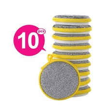 10 PIEZAS Esponjas para Lavavajillas de Doble Cara Limpieza de Cocina Dishwashing price