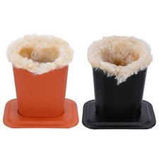 2pcs Glasses Holder Plush Lined Eyeglass Holder Stand with PU Exterior De Exterior Glasses price