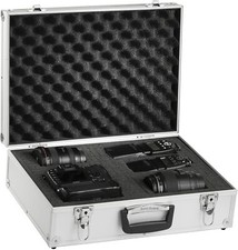 Maleta Fotógrafo para Cámaras SLR/DSLR Aluminio Plata Inserto Espuma Vídeo Cámara Accesorios price