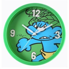 Reloj de pared decorativo Los Pitufos 25cm (Pitufo Salvaje Verde) Reloj decorativo price
