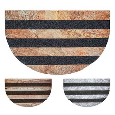 OLIVO.shop Zerbino mezzaluna da esterno tappeto antiscivolo 47x77 cm TRACK ML Felpudo price