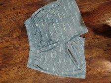 Pantalones cortos de natación grandes Hup con estampado integral de pez vela Bañador price