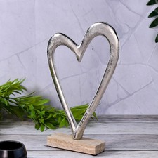 Corazón Adorno Decorativo Objeto Decorativo Plata Amor -12- Objeto decorativo price