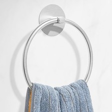 Anillo de toalla de mano de baño de montaje en pared de acero inoxidable Toalla Rack price