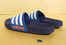 Talla 3Y - Adidas Adilette Slides - Azul Naranja Blanco Unisex Infantil Slippers y Sandals price