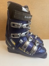 Botas de esquí Salomon 8.0 Evolution Flex 80-70 púrpura profundo talla 27 312 mm en muy buena condición Ski Botas price
