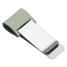 Lazo para bolígrafo para cuaderno, soporte acero inoxidable, verde mate Bolígrafo Soporte price