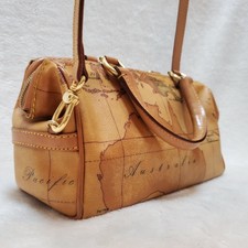 PRIMA CLASSE Bolso de Mano Boston Bolso de Hombro Mapa Cuero Marrón Para Mujer DESDE JAPÓN Men''s Handbag price