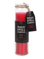 Velas e incienso rosa roja hechizo de amor tubo vela 6x21x6 cm Vela decorativa price