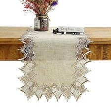 Exquisite Embroidery Linen Tablecloth for Dining Tables Wedding Party Decor Tablecloth price