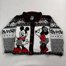Suéter Cárdigan Suéter Disney Mickey's Stuff for Kids Vintage Mickey Minnie Mouse L 6X Jersey y Cárdigan y Knitwear de niño price
